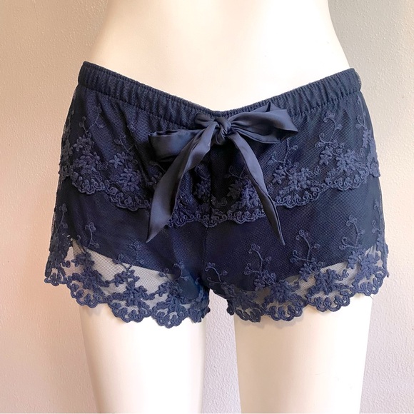 Abercrombie & Fitch Other - Vintage Abercrombie & Fitch Lace Lacy Sleep Shorts Women’s SMALL Y2K Cheeky S